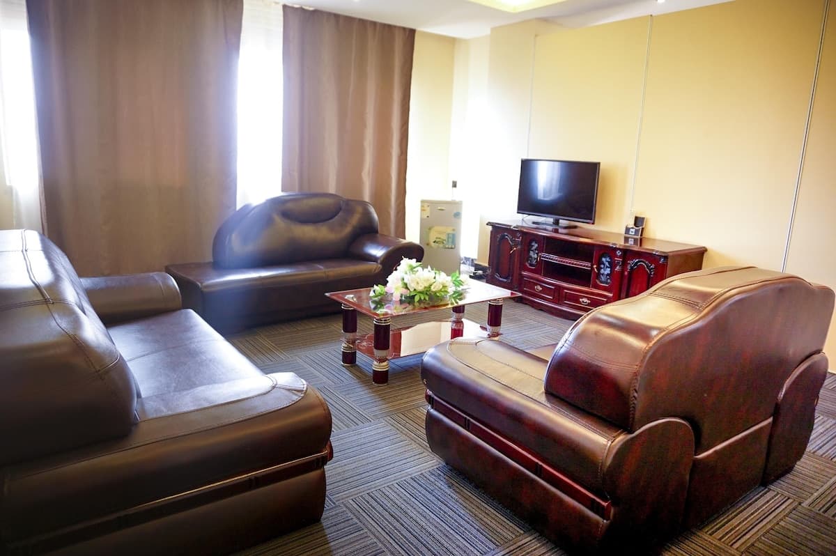 Work desk and seating